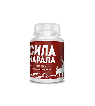 

Сила Марала - Капсулы для потенции