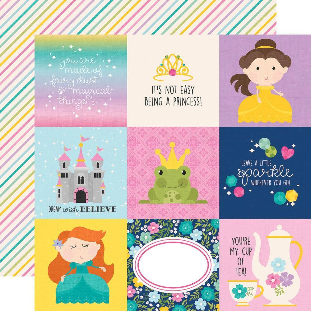 

Папір двосторонній - 10х10 Elements - Little Princess - Simple Stories - 30x30