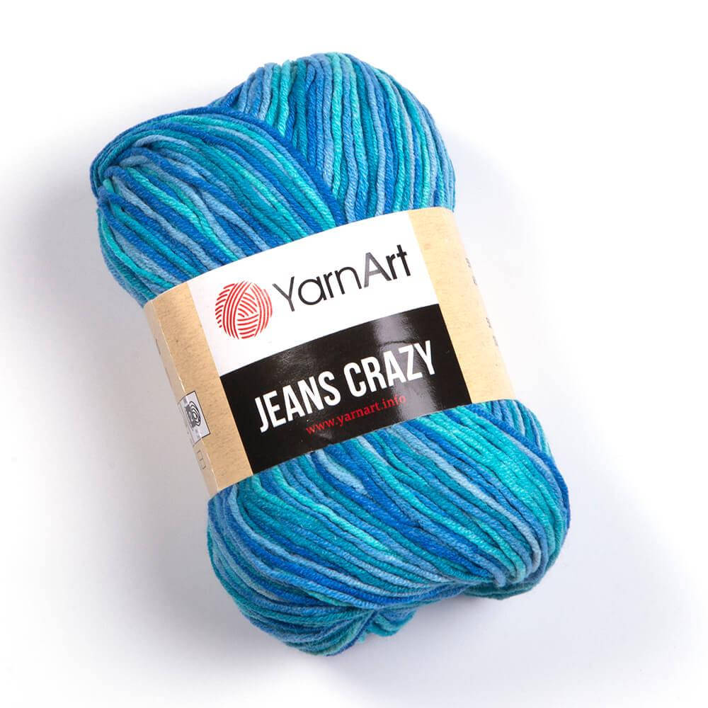 

Yarnart Jeans Crazy № 8212 (Пряжа, нитки для вязания хлопок)