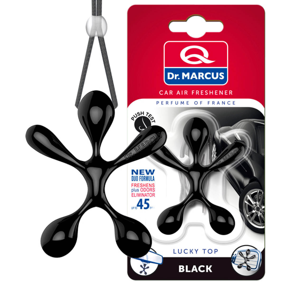 

Ароматизатор Dr. Marcus Lucky Top Black