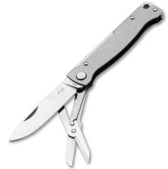 

Нож Boker Plus Atlas Multi Silver Gen.2 01BO857, Металлик