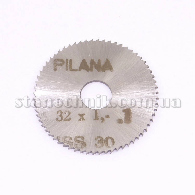 

Фреза дисковая 32х1,0х8 мм Z=64 Р6М5 PILANA