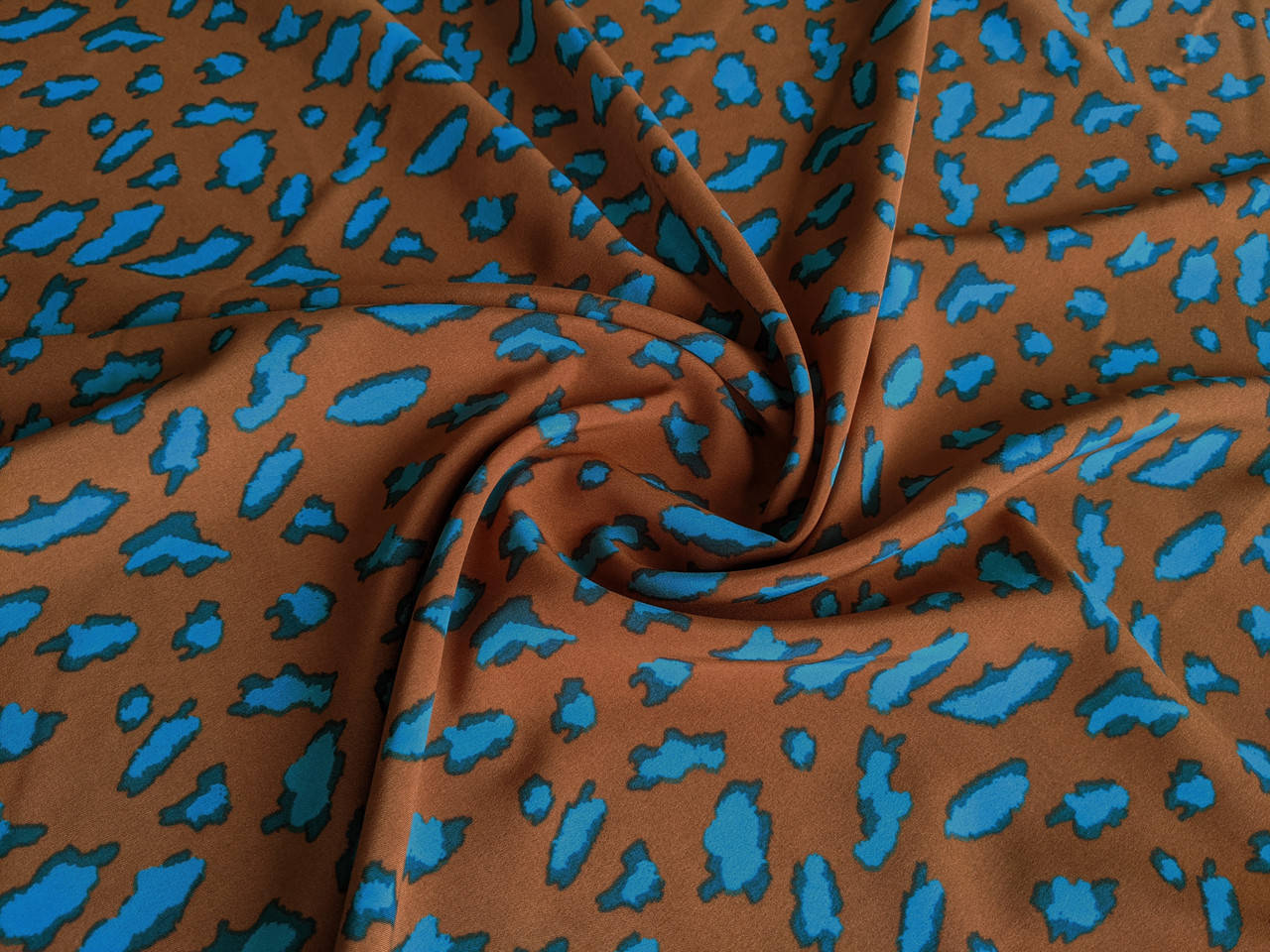 

Софт принт леопард, корица