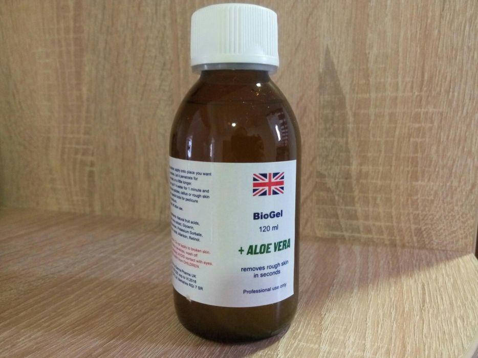 

Кислота для педикюра BioGel био гель+Aloe Vera 120 мл