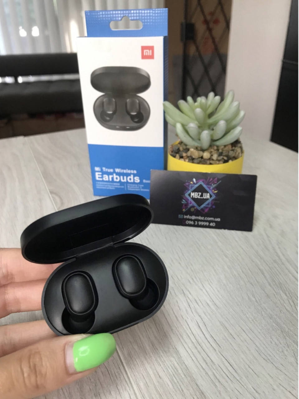 

Навушники Earbuds Basic беспроводные наушники Earbuds ксиоми, Черный