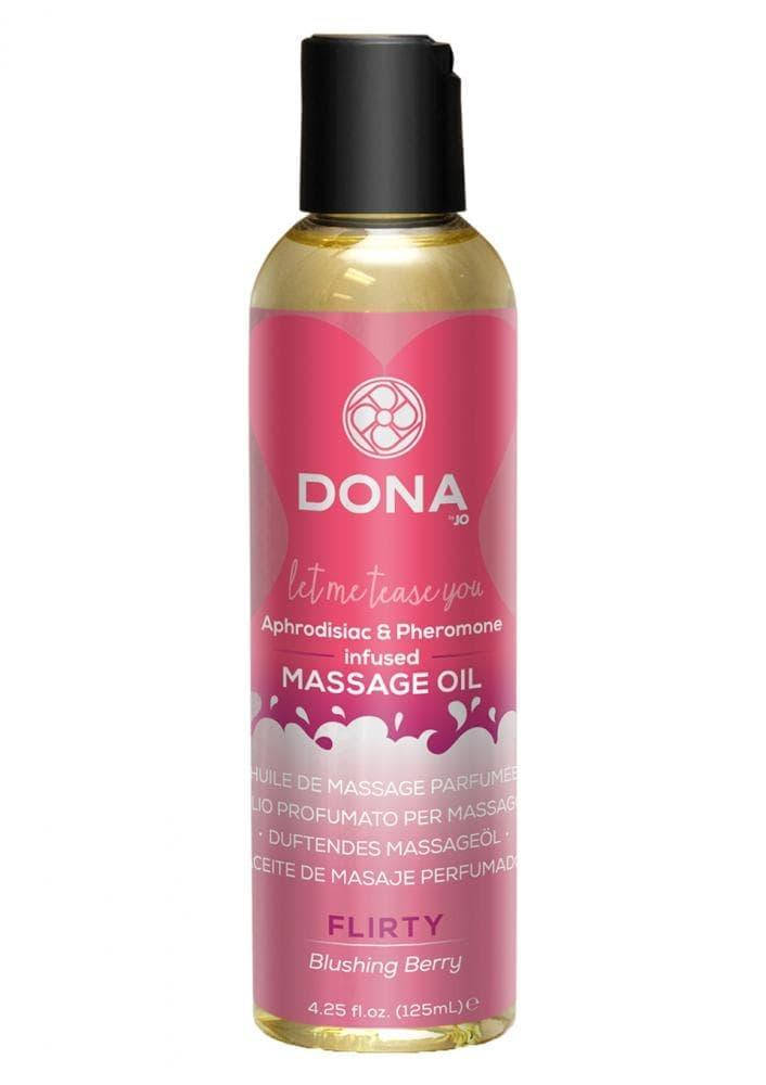 

Массажное масло с ароматом ягод Dona Massage Oil Blushing Berry, 110 мл