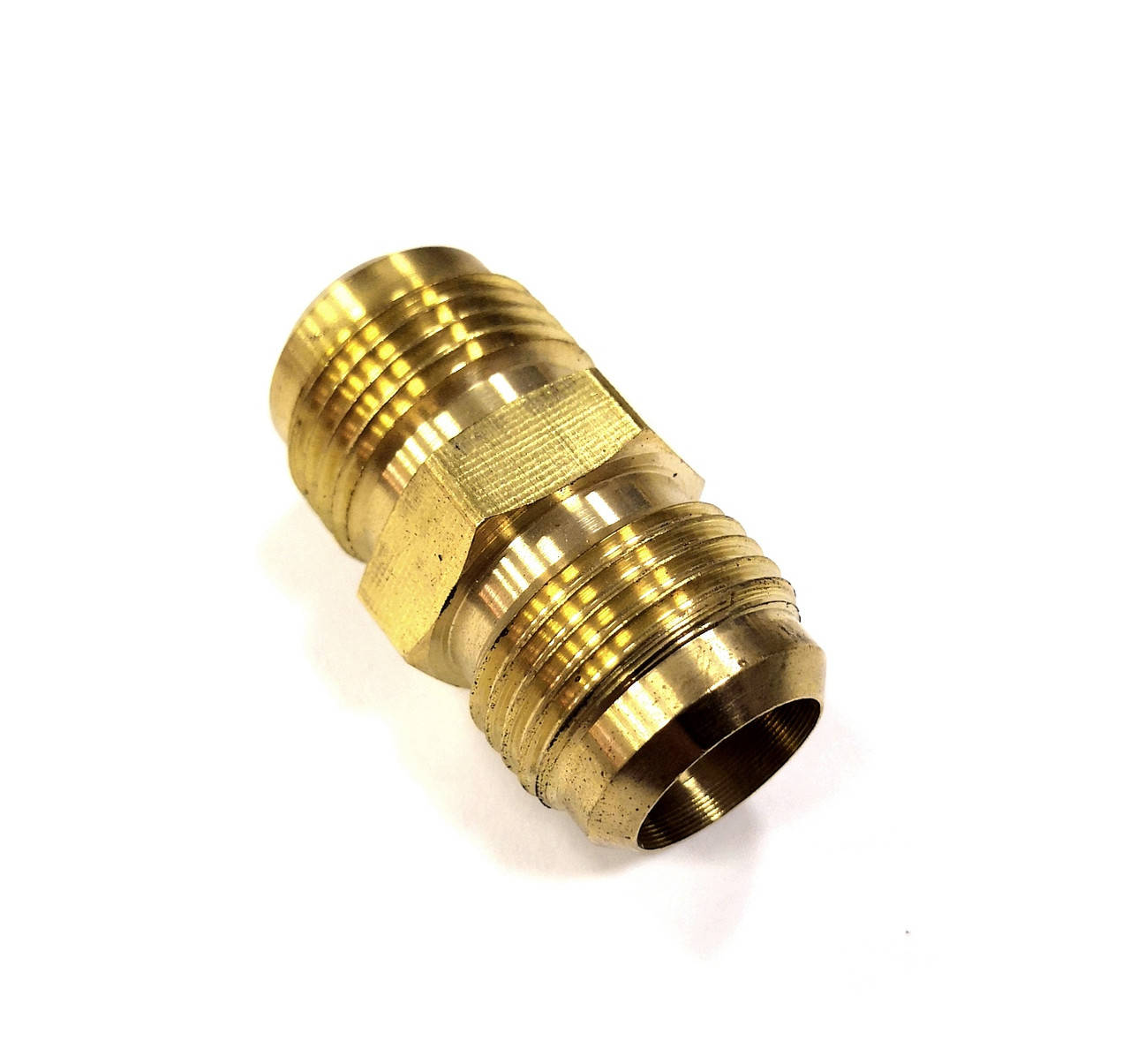 

З'єднувач 1/2" SAE, штуцер латунний для кондиціонерів. Китай
