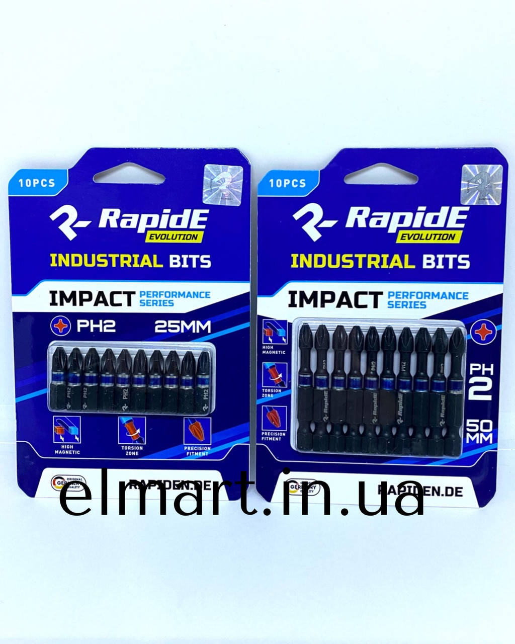 

Бита для шуруповёрта Rapide ph2×50