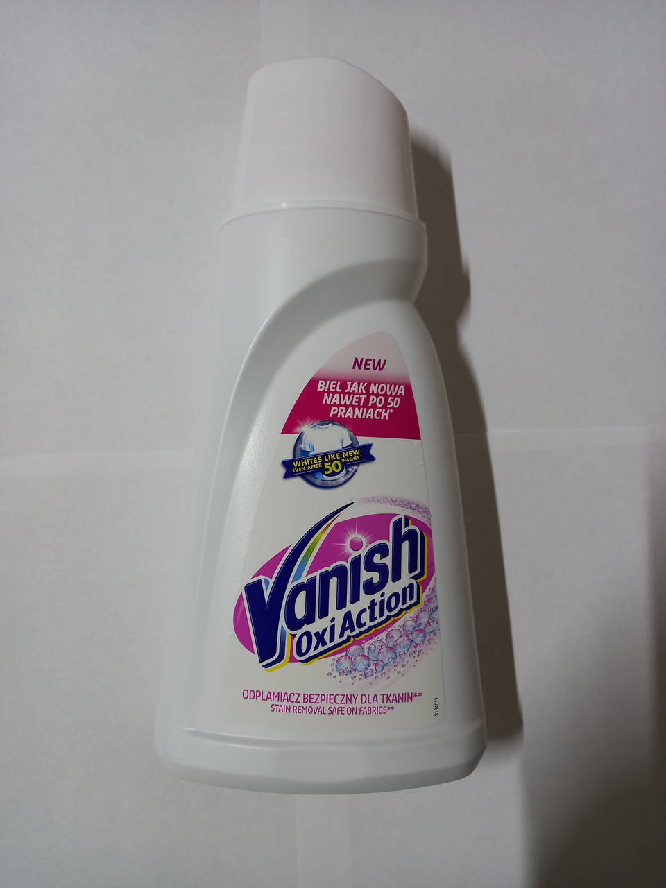 

Пятновыводитель Vanish Oxi Action white 1л.