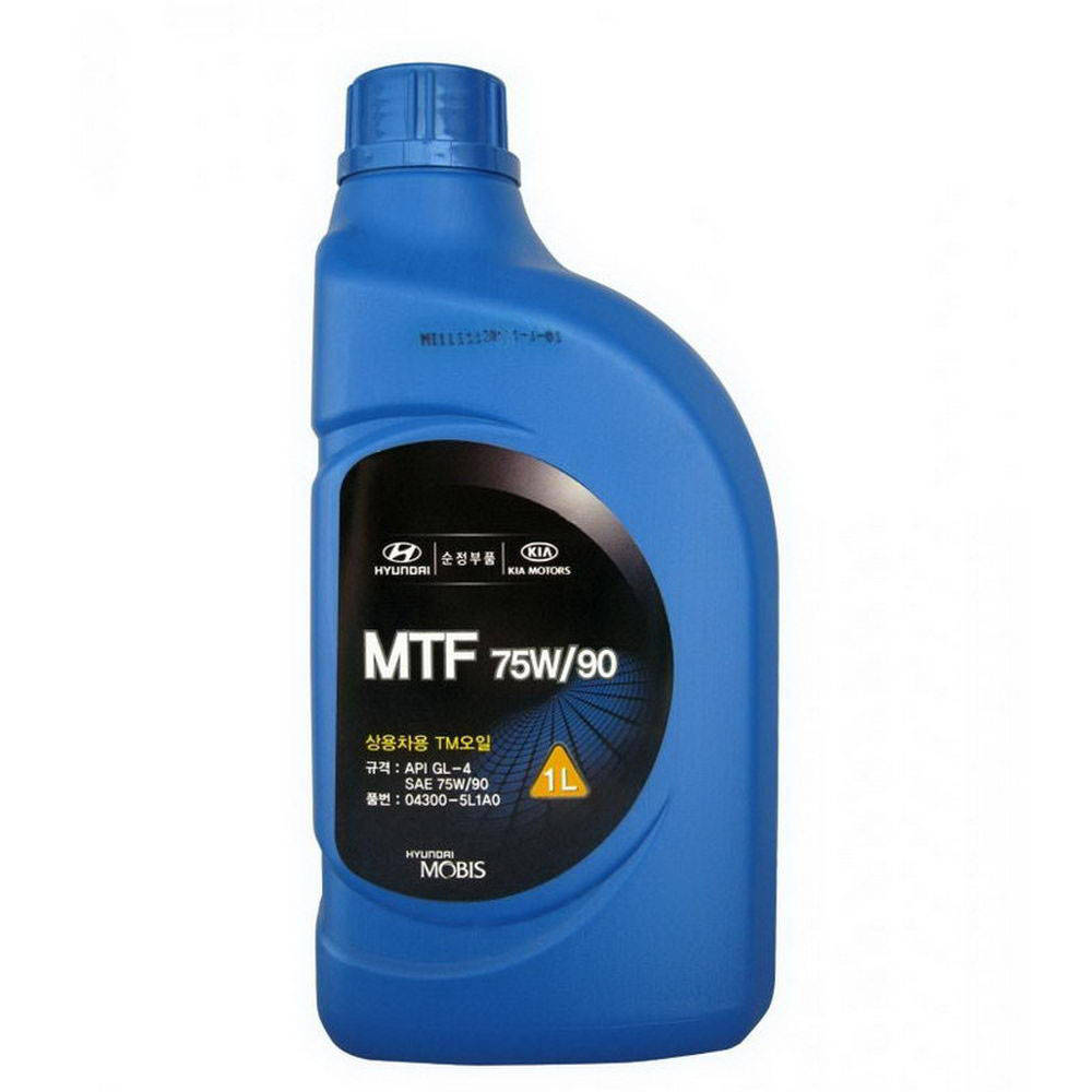 

Масло трансмисионное Hyundai MTF SAE 75W90 GL-4 (1л) (MOBIS)