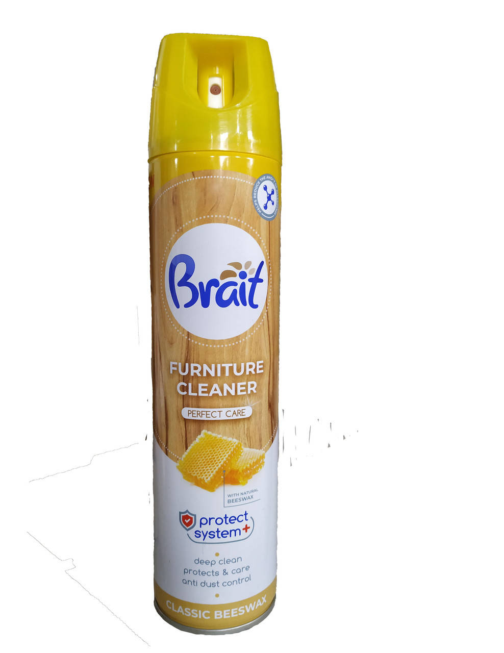

Средство для ухода за деревянной мебелью Brait Furniture Cleaner Classic Beeswax 350 мл