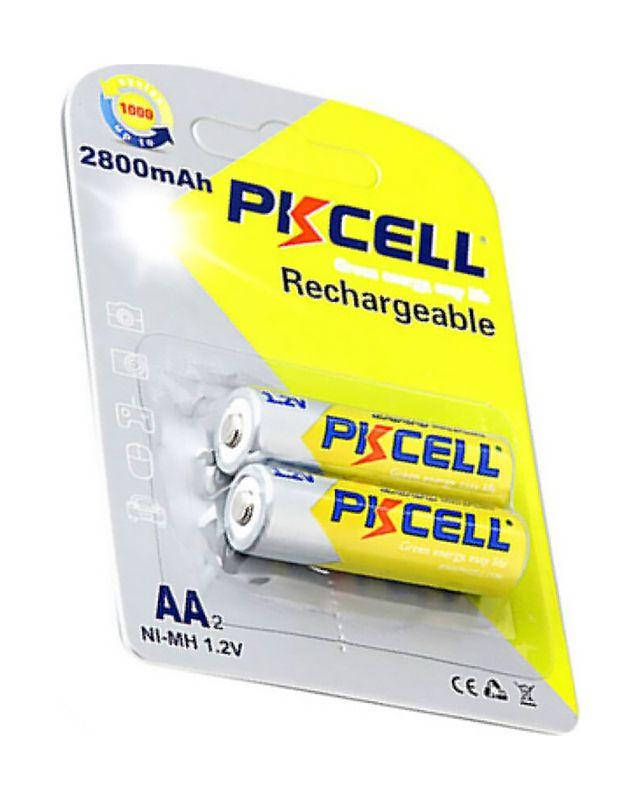 

Аккумулятор PKCELL AA / R6 2800mAh 2шт (PC/AA2800-2B)