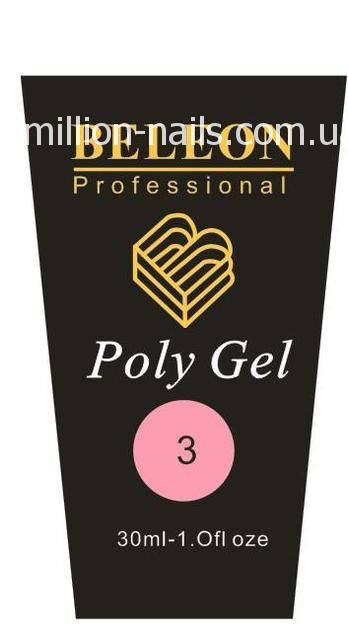 

Poly Gel BELEON №3, 30 мл.