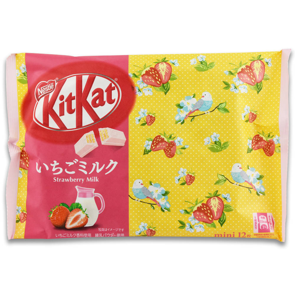 

Батончики Kit Kat Strawberry Milk Flavor 11 mini