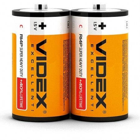 

Батарейка сольова Videx R14P/C