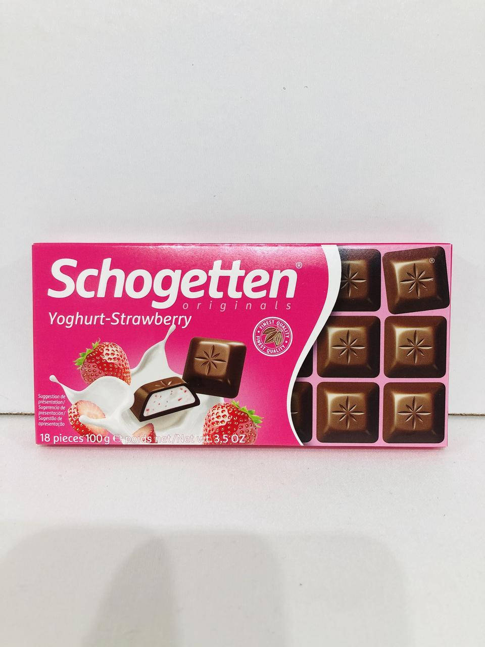 

Schogetten Yoghurt -Strawberry 100gr