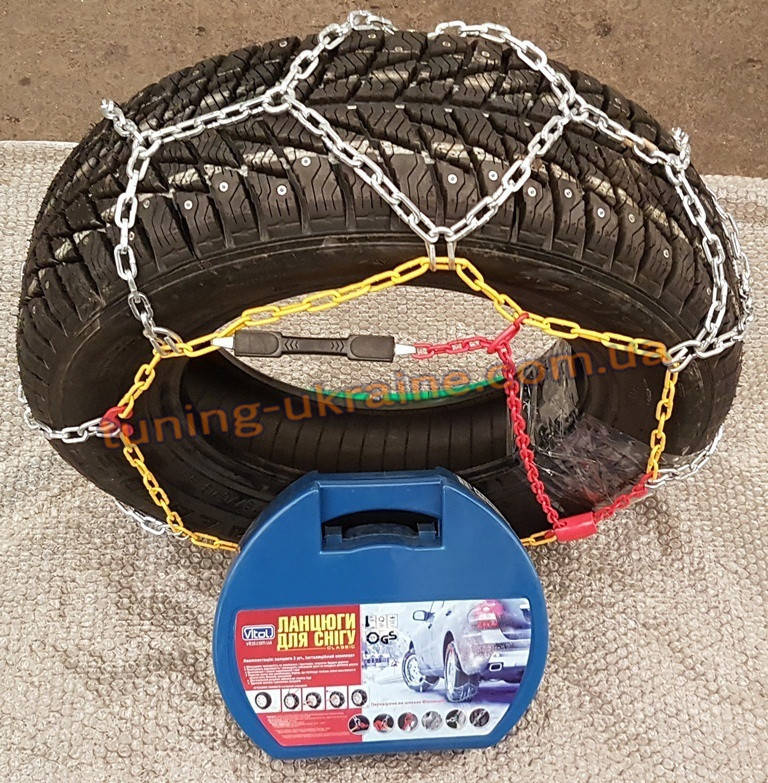 

Зимние цепи противоскольжения Vitol KN-130 12mm 235/55 R17
