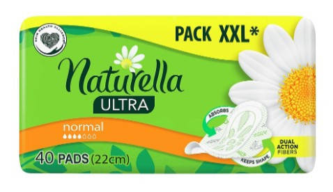 

Прокладки Naturella Ultra Normal, 4 капли, 40 шт