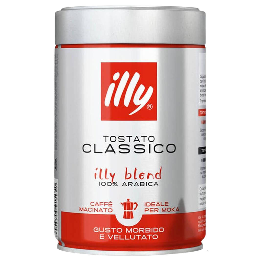 

Молотый кофе illy MOKA в банке 250г