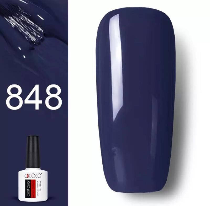 

Гель лак Gdcoco N848 (серо-синий)