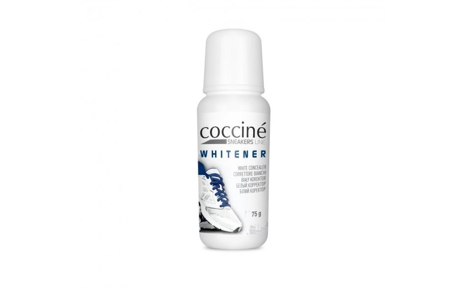 

WHITENER Coccine 75мл Коректор для відновлення білого кольору підошв, Белый