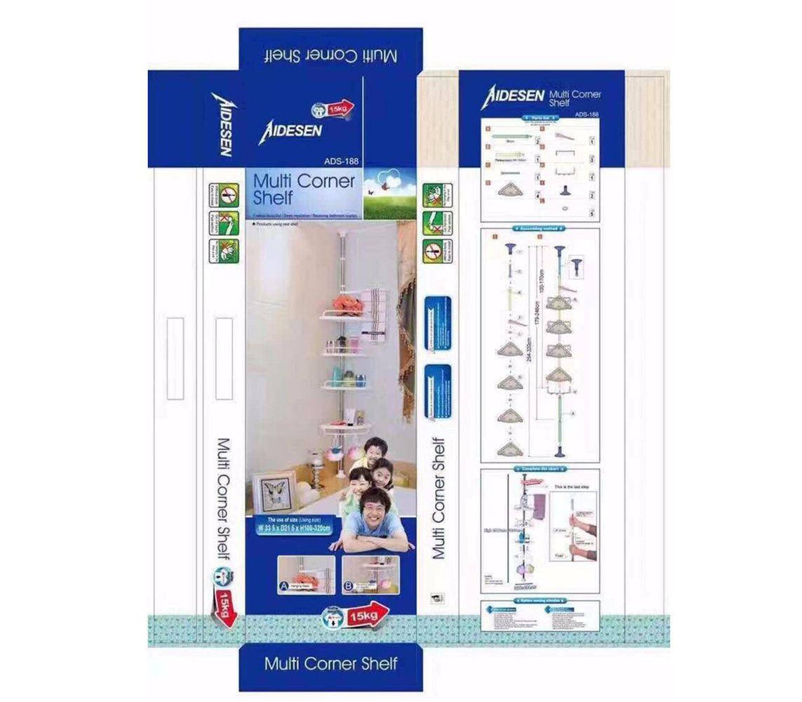 

Угловая полка для ванной комнаты Aidesen ADS-188 Multi Corner Shelf