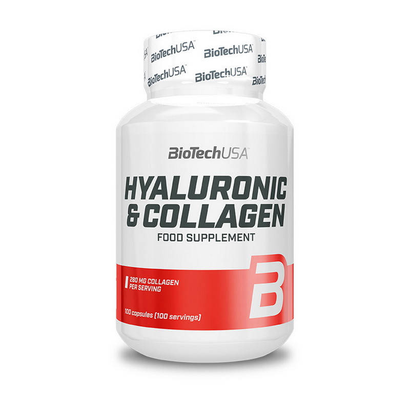

Гиалуроновая кислота и коллаген BioTech Hyaluronic & Collagen 100 caps