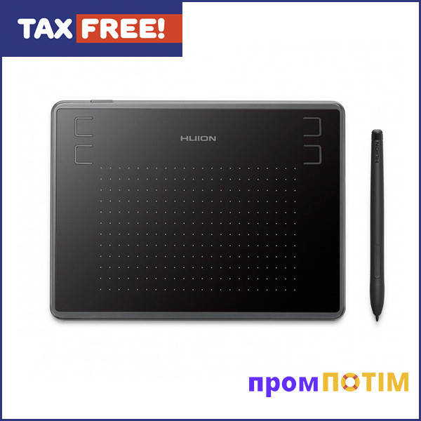 

Графический планшет Huion H430P Black, Черный