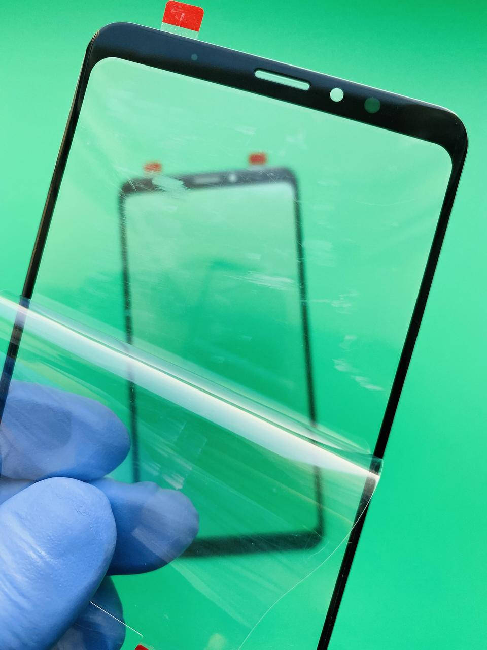 

Стекло дисплея (для переклейки) Meizu Note 8 черное, Черный