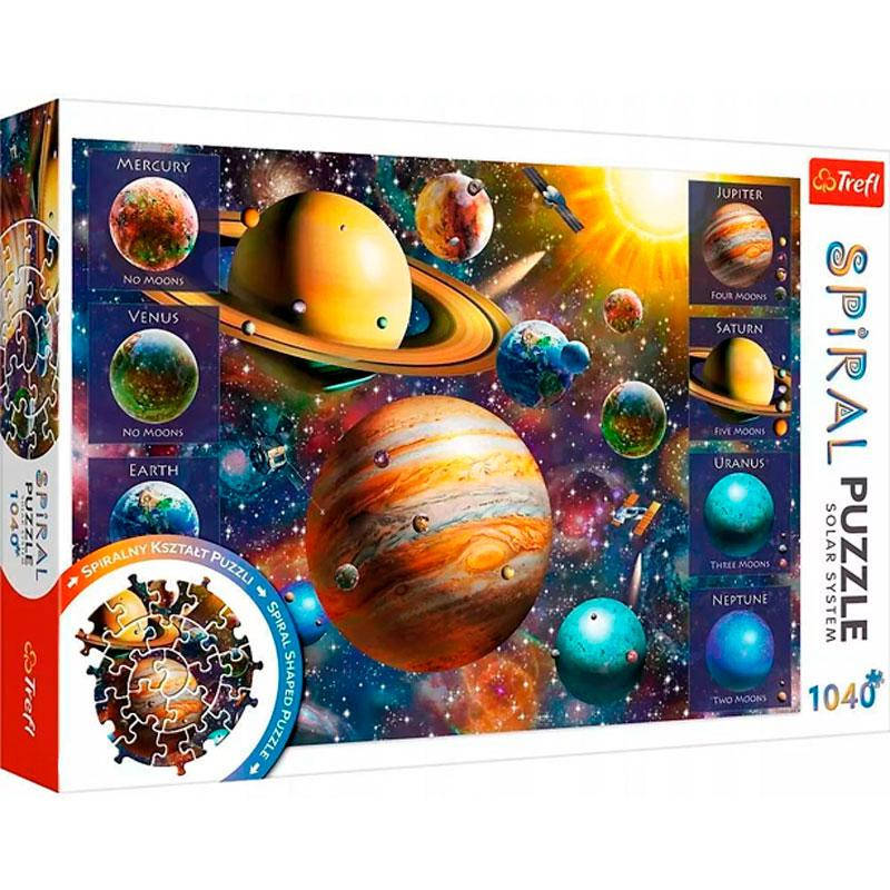 

Пазлы "Trefl" 40014 "Солнечная система" спиральные, 1040 эл.