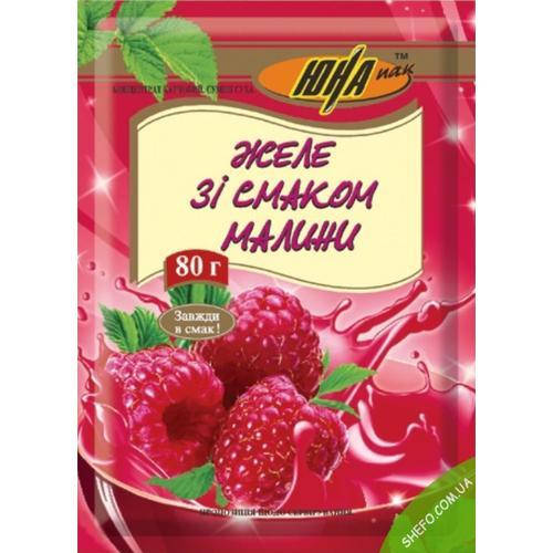 

Желе ЮНА со вкусом малины 80г