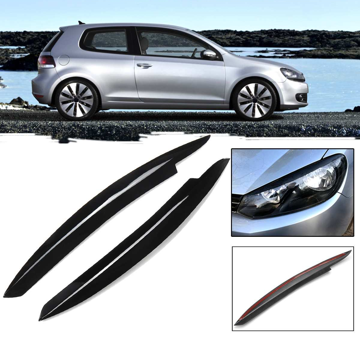 

Реснички на фар Volkswagen Golf 6