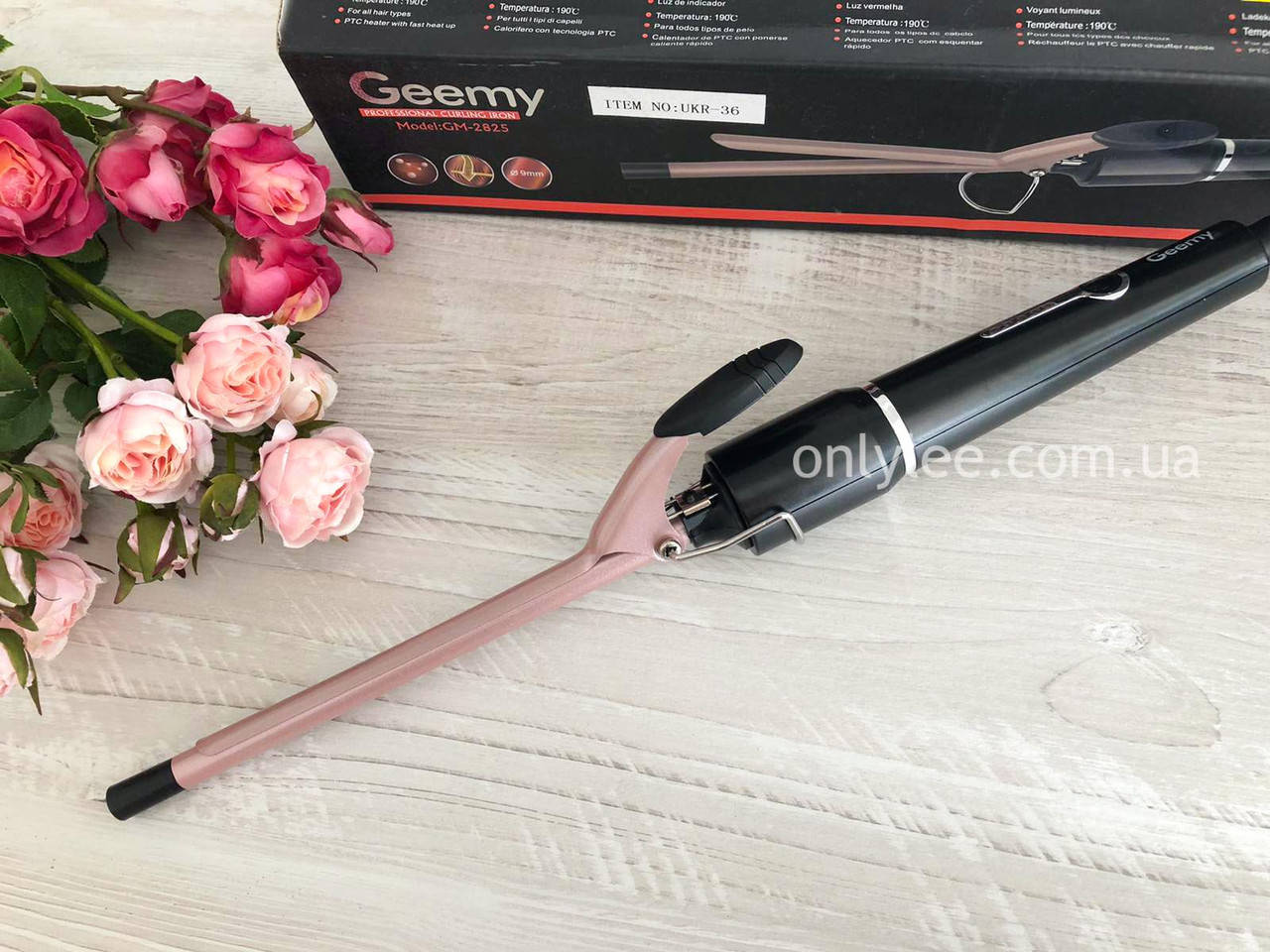 

Плойка для афро кудрей Geemy GM-2825 афроплойка для волос