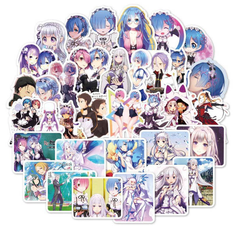 

Набор стикеров Ре: Зеро, Жизнь с нуля 50 шт - Re: Zero (12403)