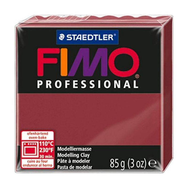

Пластика Professional, Бордовая, 85 г, Fimo, Бордовый