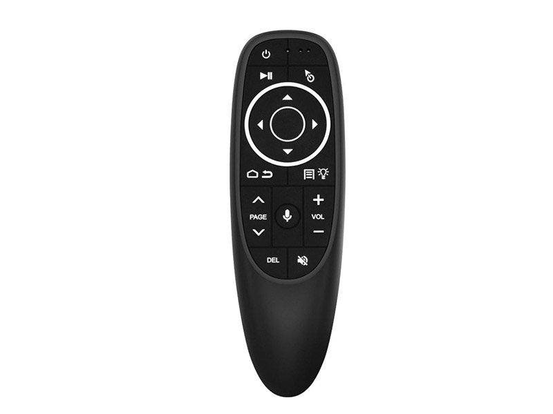 

Аэро пульт Air Mouse G10S Pro с микрофоном и гироскопом + подсветка кнопок, Черный