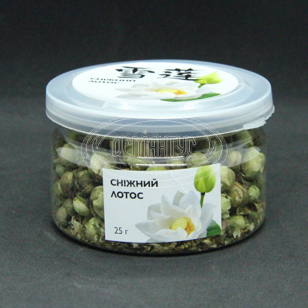 

Снежный Лотос чай 25г полезный чай для нормализации давления и гормонального обмена