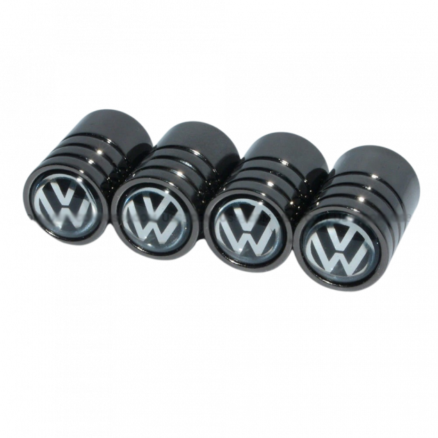 

Колпачки на ниппель для Volkswagen Alitek Long Black, 4 шт