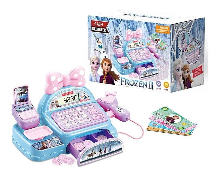 

Кассовый аппарат игрушка 901-713 со сканером и подсветкой