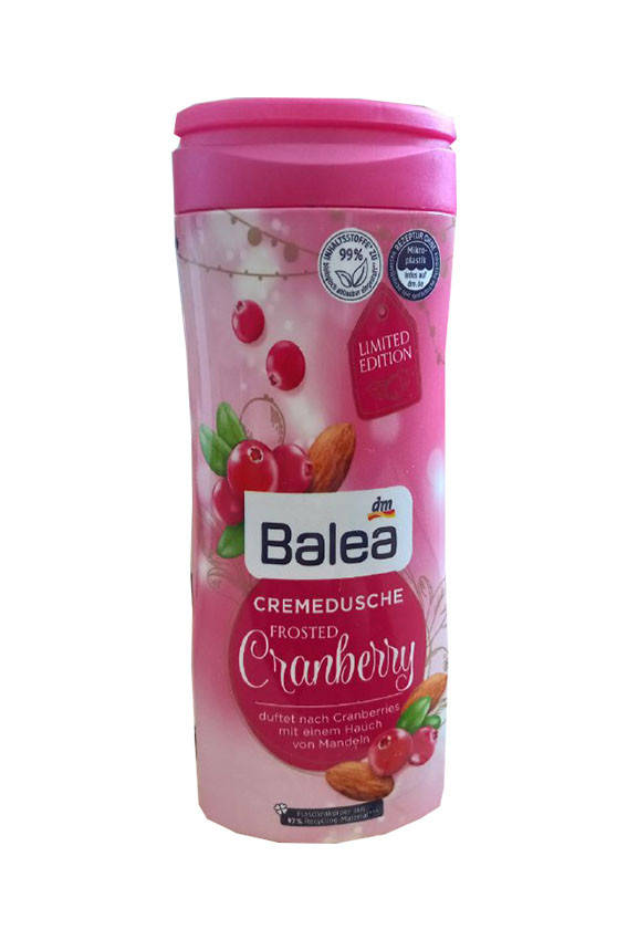 

Balea Cremedusche Frosted Cranberry Крем-гель для душа с ароматом клюквы и миндаля 300 мл