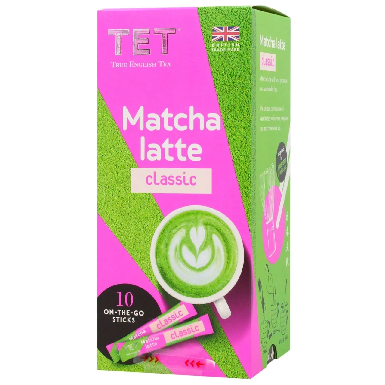 

Зеленый чай ТЕТ Matcha Latte Classic 10 стиков