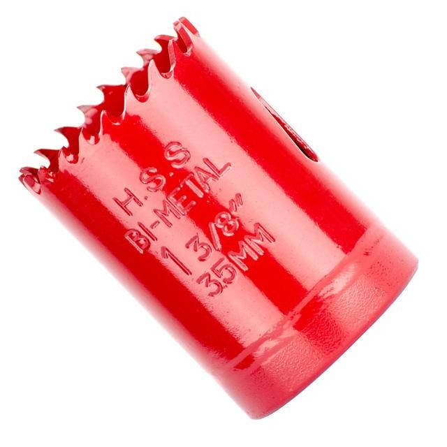 

Коронка по металлу биметаллическая 35 мм INTERTOOL SD-5635