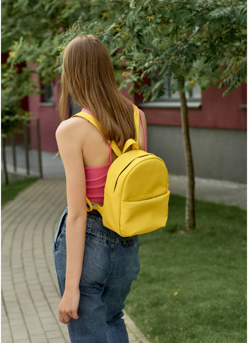 

Женский рюкзак Sambag Brix KQH желтый