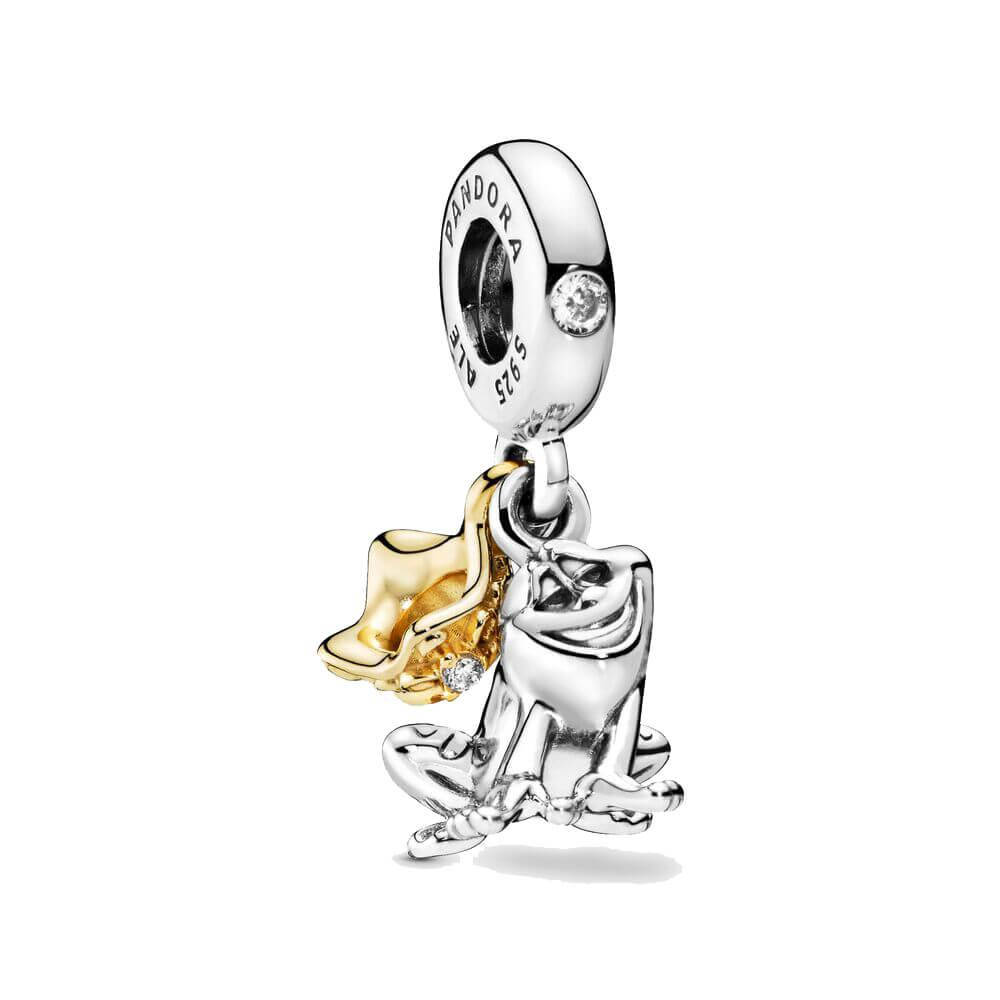 

Серебряный шарм Pandora Disney "Принц лягушка" 768235CZ