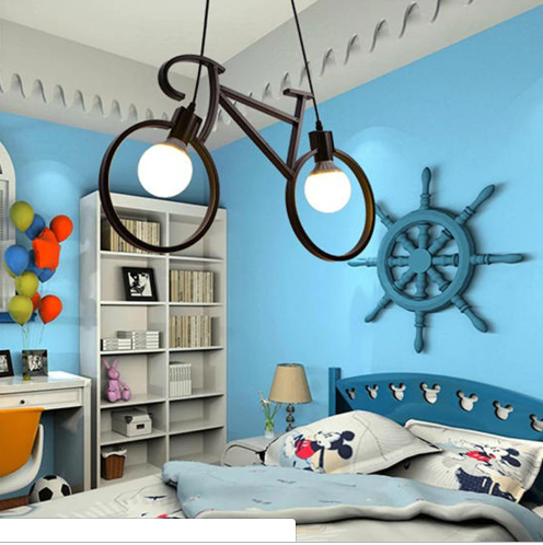 

Люстра детская велосипед 9010/2 (черный)