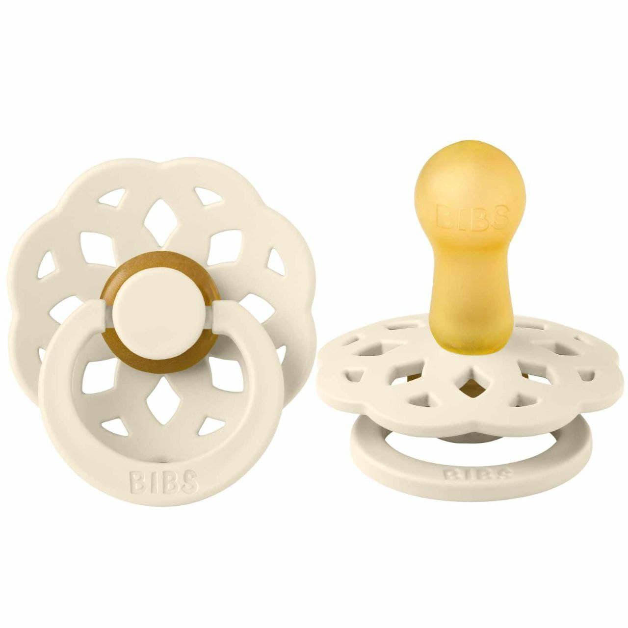 

Пустышка BIBS BOHEME Ivory (6-18 мес.), Белый