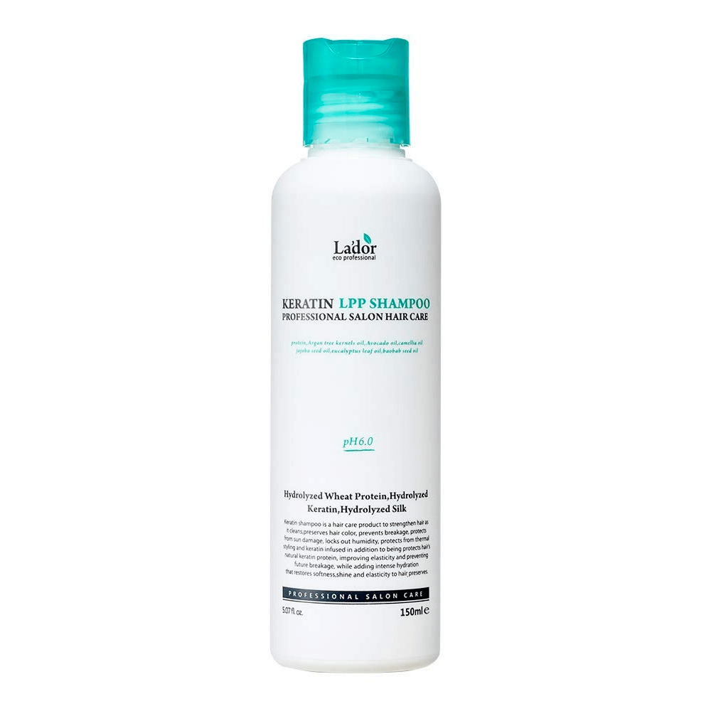 

Безсульфатний шампунь з кератином LA'DOR Keratin LPP Shampoo, 150 мл