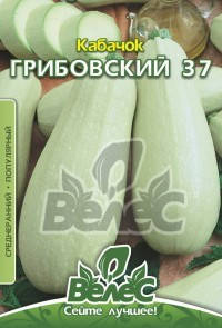 

Семена кабачка Грибовский 37 15г ТМ ВЕЛЕС