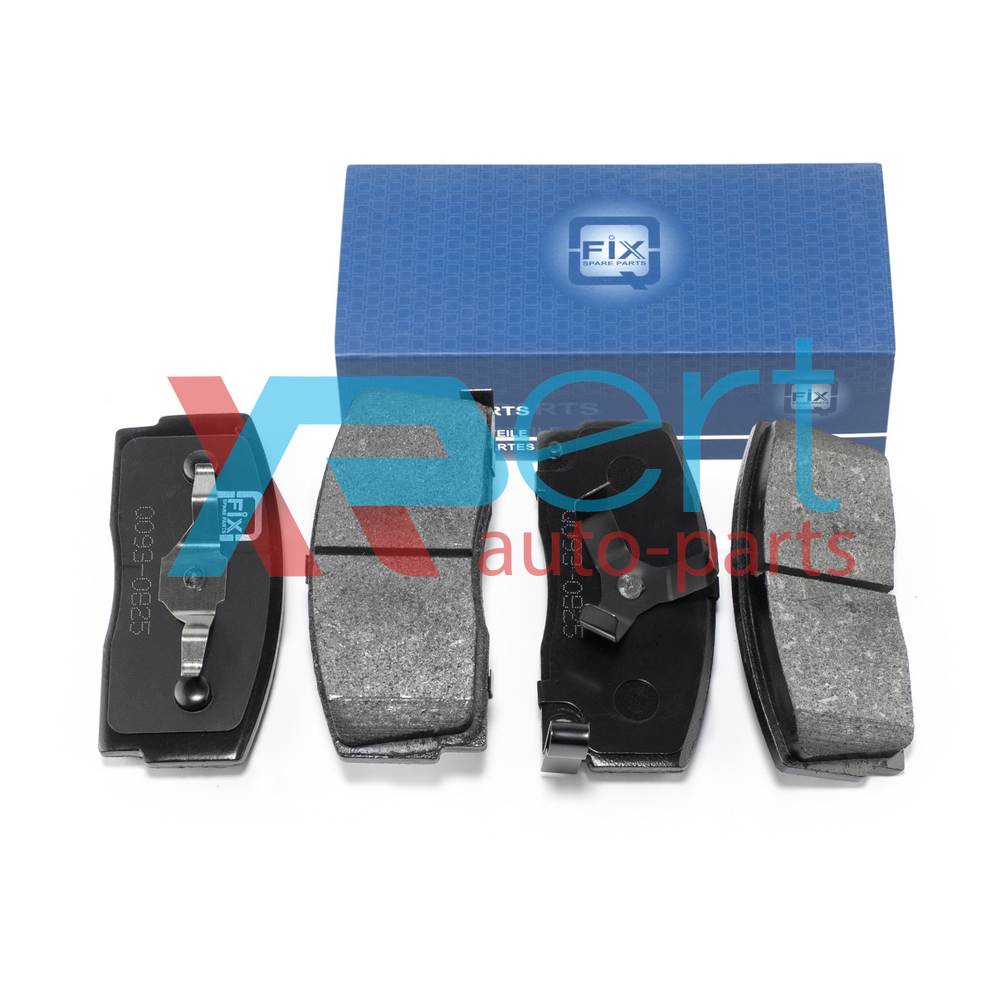 

Колодки тормозные передние с АБС Q-FIX Geely CK Джили СК 3501190005