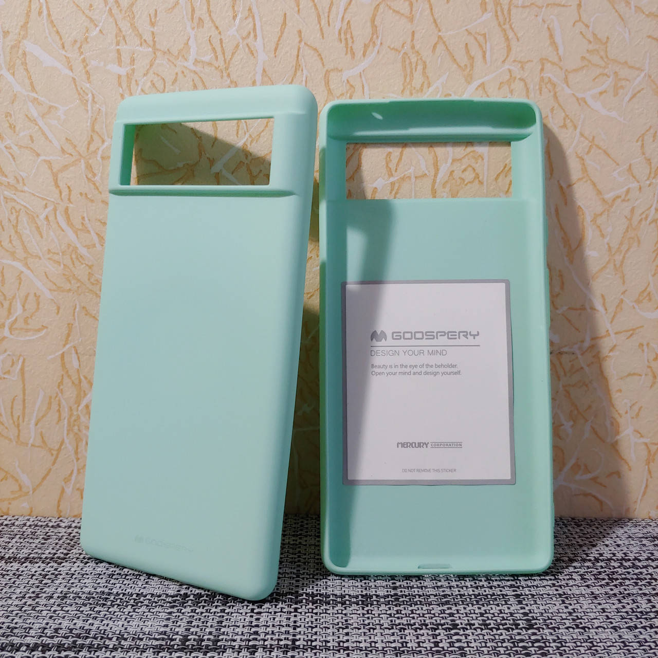 

Тонкий чехол Goospery Soft Feeling для Google Pixel 6 ( 5G ) Мятный ( Mint )